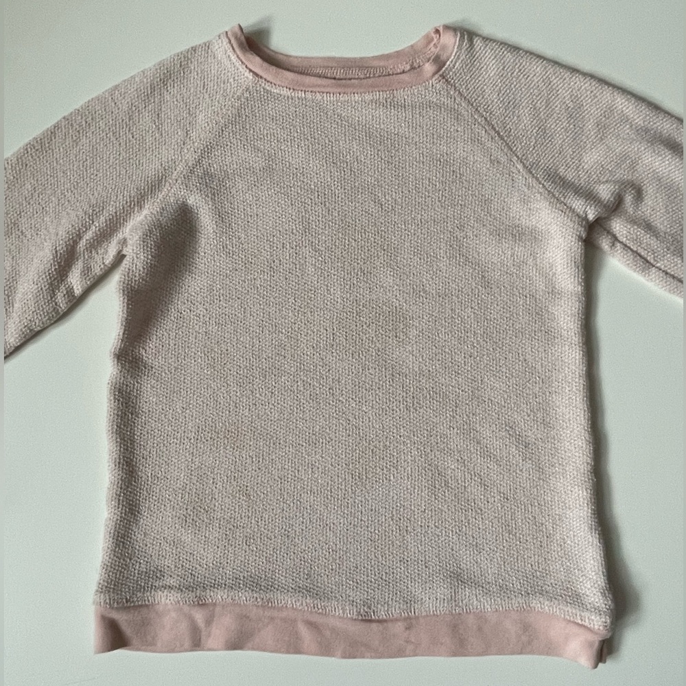 BonTon Girl’s Light Pink Sweatshirt - Picture 4 of 7